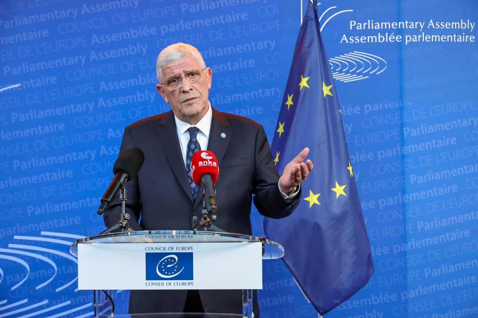 Strazburg’tayız…